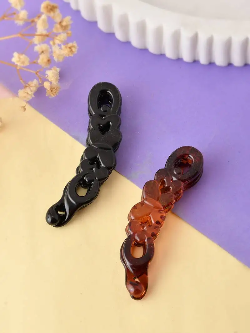 Banana hair clip for women( pair of 2)