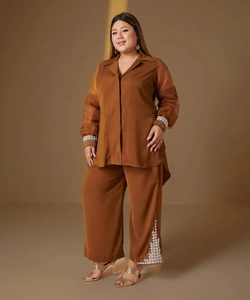 Heer brown co-ord set