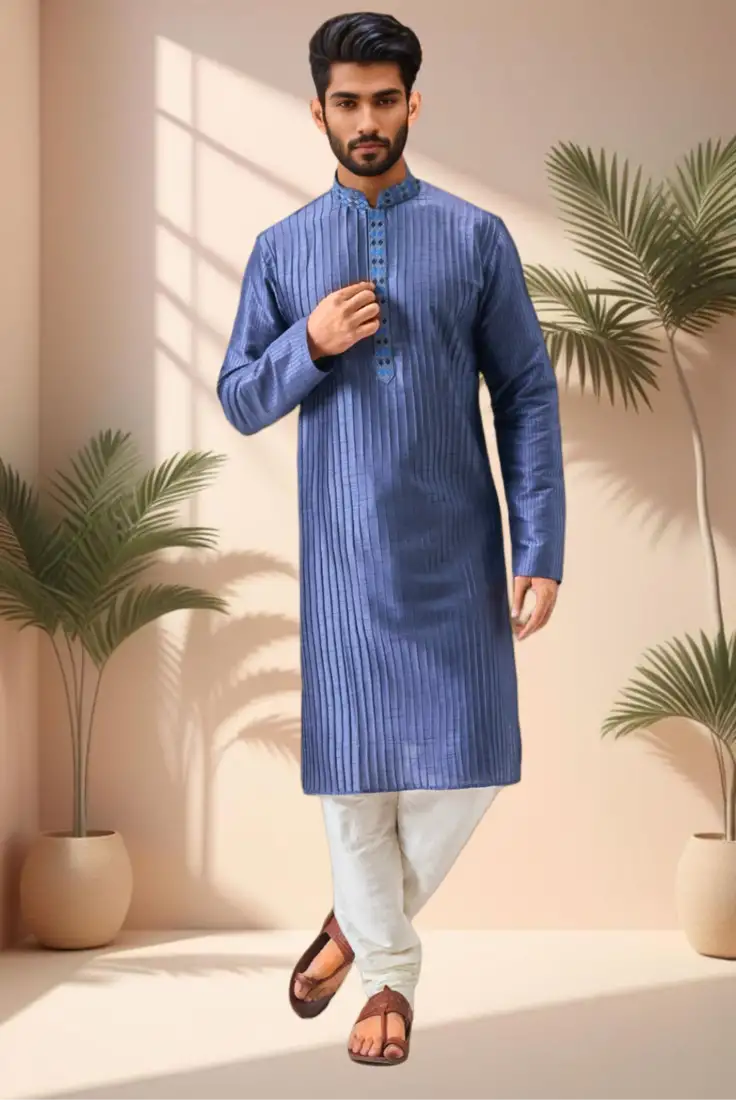 Multicolor printed cotton kids-frocks