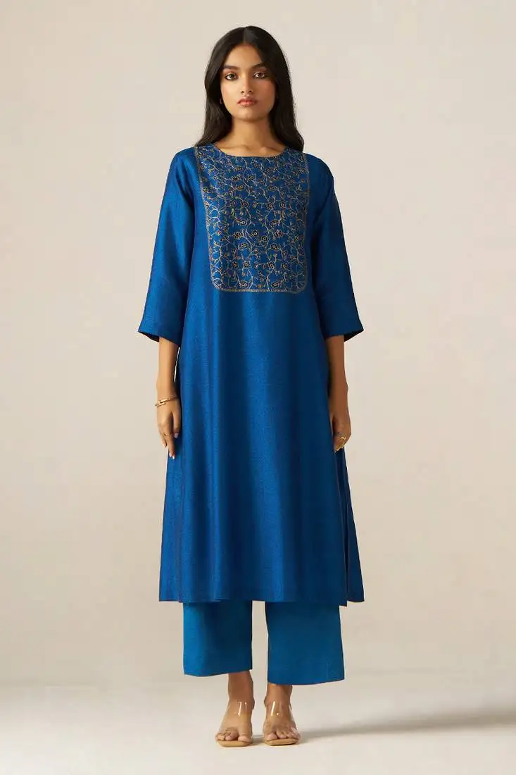 Vallarta blue sherni print co-ord set