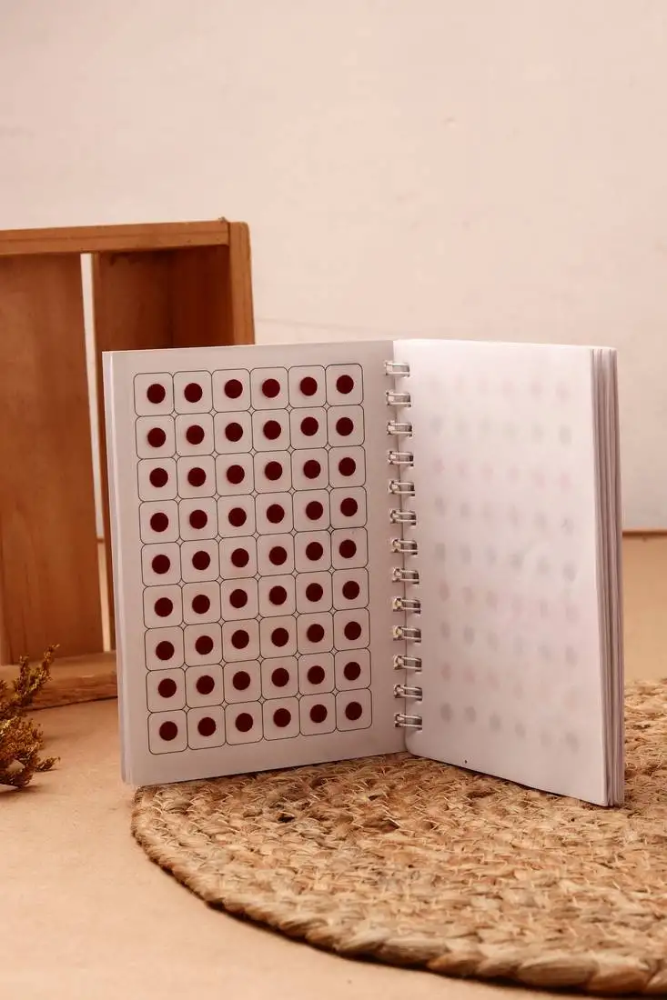 Assorted color bindi book for women