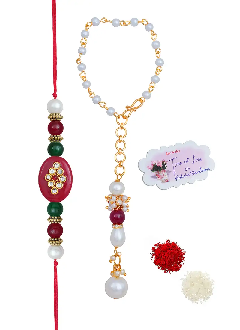 White zircon  maang tikka