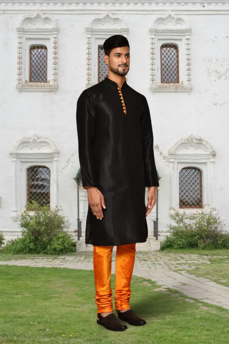 Turquoise georgette embroidered moroccan kaftan with hand embroidery