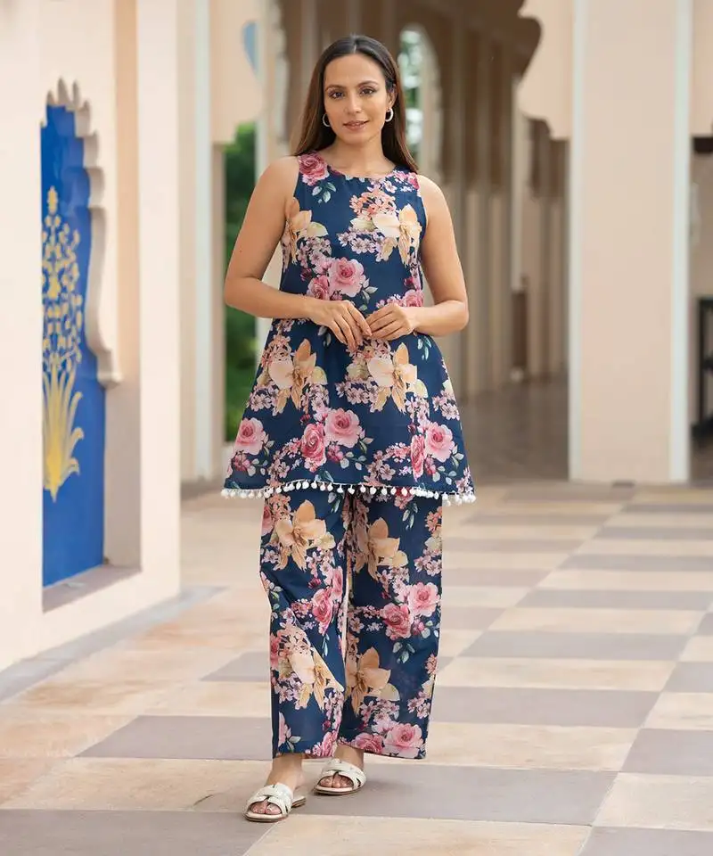 Blue florenza kurta set