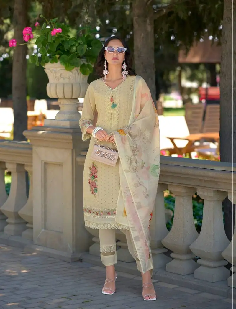 Angel schiffli heavy suit set