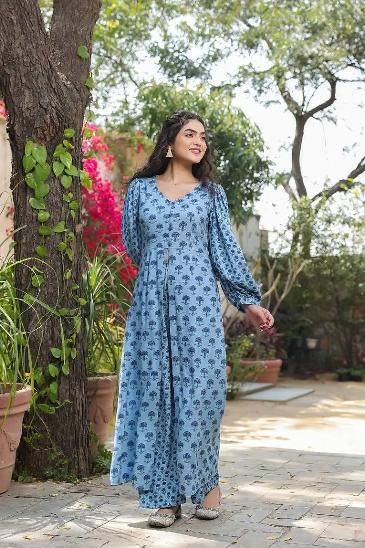 Aqua rayon top & pant