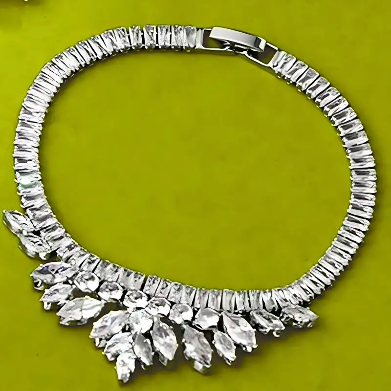 American diamond cz ad stone original look hand bracelet for women