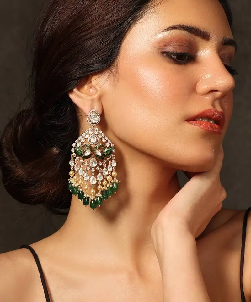 Antiqued radiance earrings