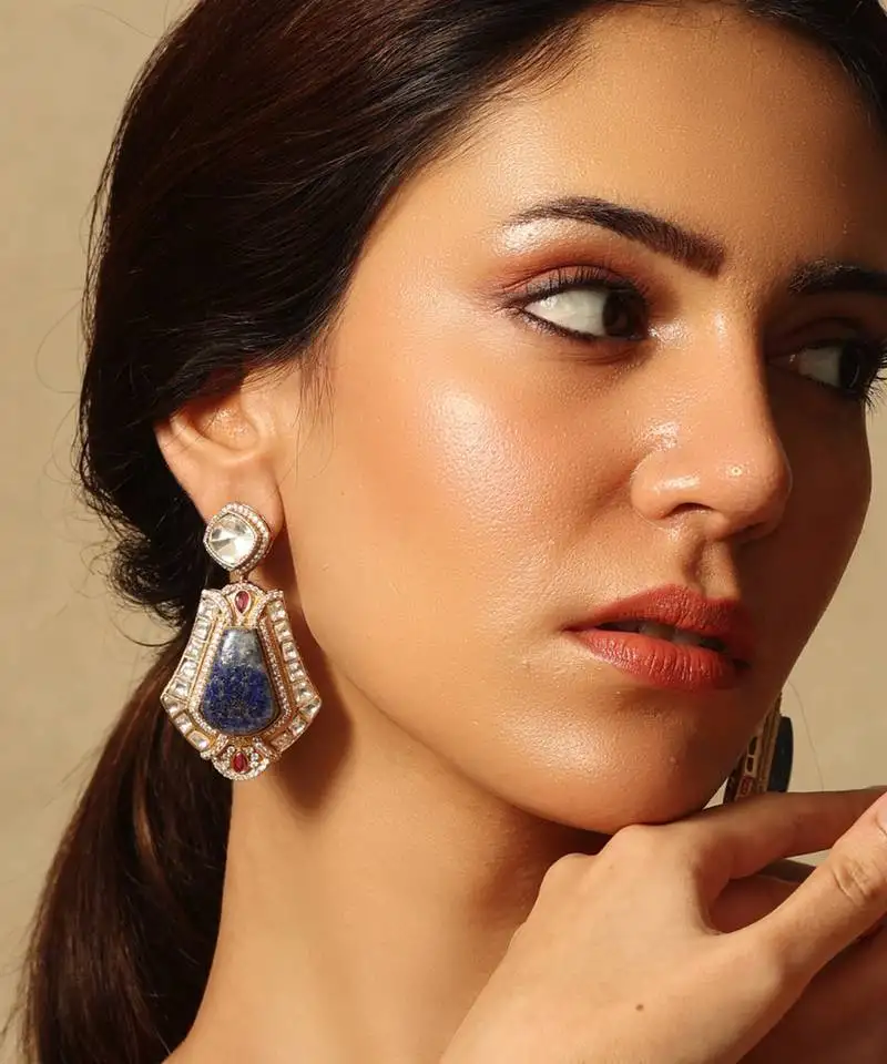 Aurum mirage drop earrings