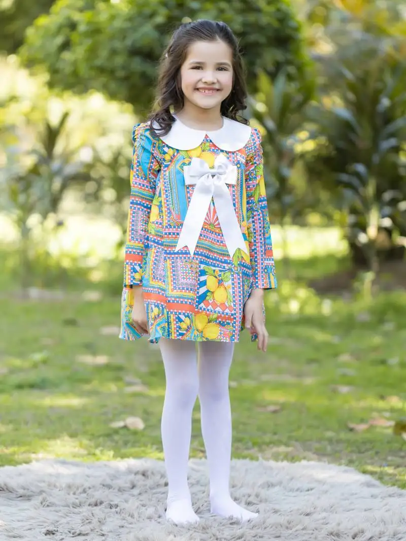 Amalfi - full sleeves dress